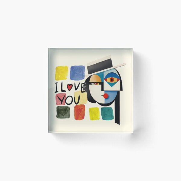 Item preview, Fedorable Love Canvas designed and sold by NickTaroDesign.
