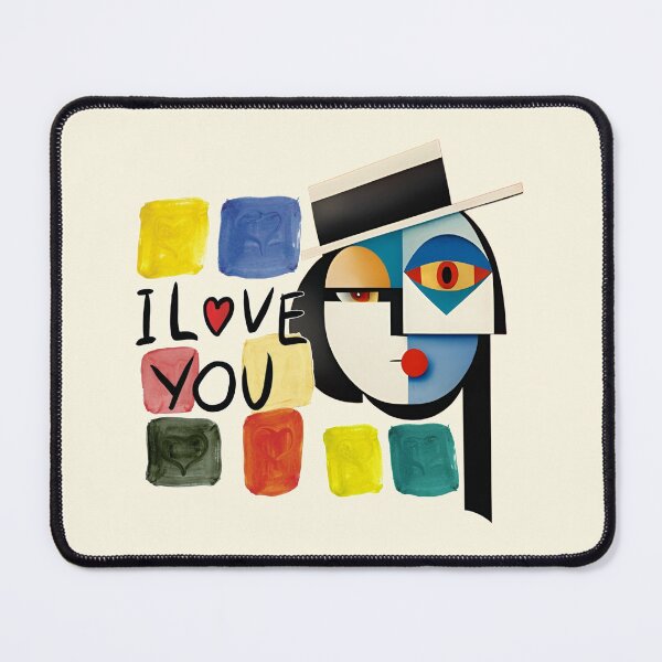 Item preview, Fedorable Love Canvas designed and sold by NickTaroDesign.