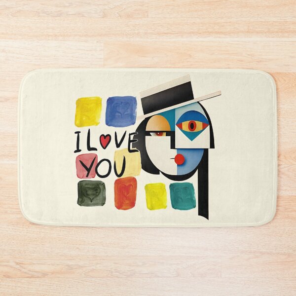 Item preview, Fedorable Love Canvas designed and sold by NickTaroDesign.