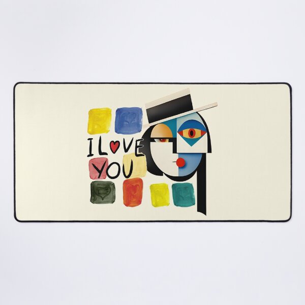 Item preview, Fedorable Love Canvas designed and sold by NickTaroDesign.