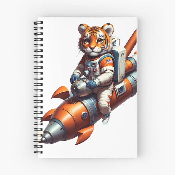 Item preview, Astronaut Tiger on the space designed and sold by BotunPeony.