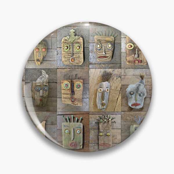 Item preview, Driftwood Faces designed and sold by Montage-Madness.