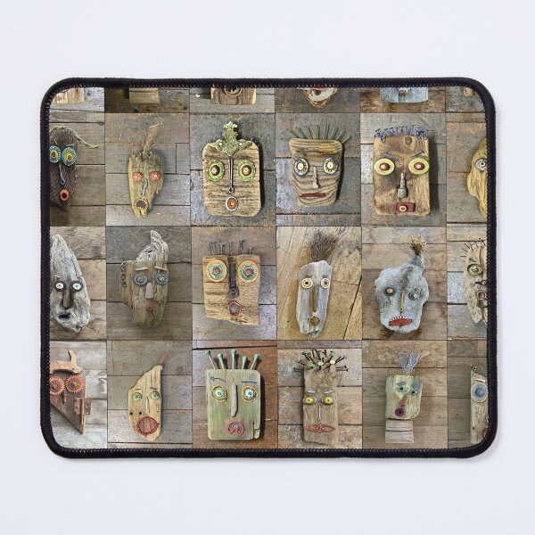 Item preview, Driftwood Faces designed and sold by Montage-Madness.