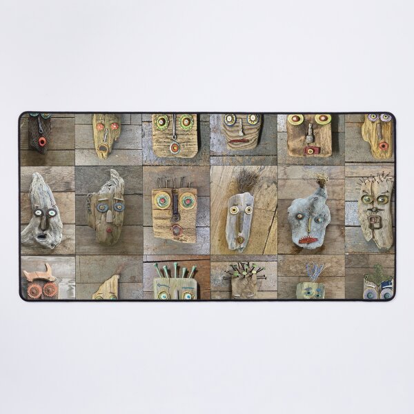 Item preview, Driftwood Faces designed and sold by Montage-Madness.