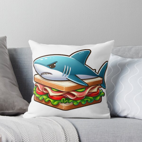 Item preview, Angry Shark sandwich designed and sold by peanut tee.