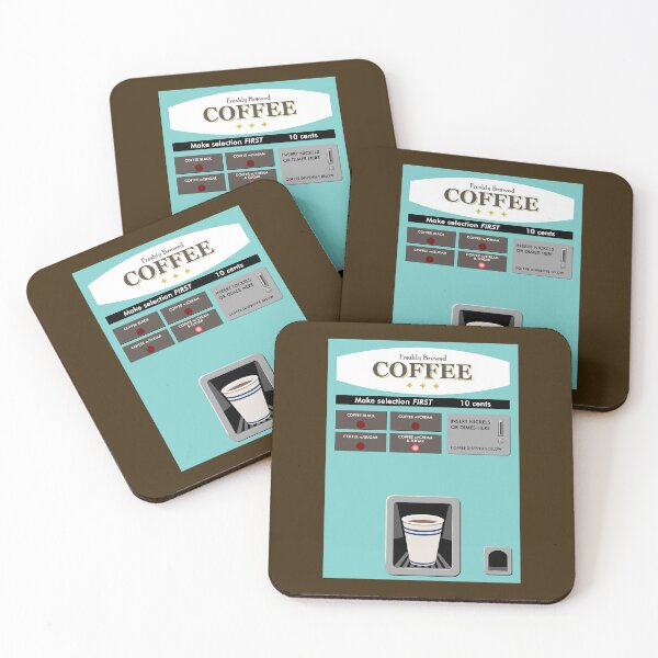 Item preview, Vintage Coffee Vending Machine designed and sold by GloopTrekker.