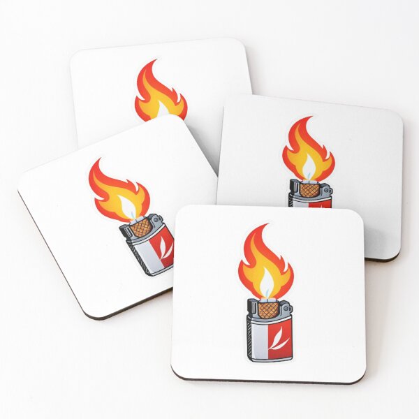 Item preview, Lighter with Burning Flame designed and sold by Artisbase.
