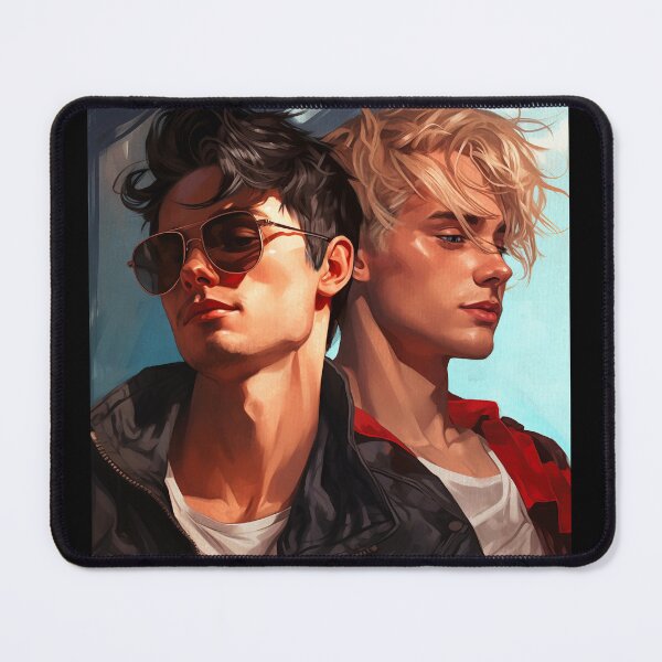 Item preview, Gay Romance Dark & Light designed and sold by NinjadesignShop.