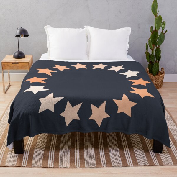 Item preview, Peach Fuzz Star Circle Graphic designed and sold by ellenhenry.