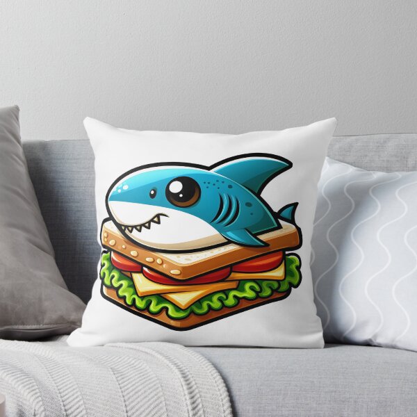 Item preview, kawaii Shark sandwich designed and sold by peanut tee.
