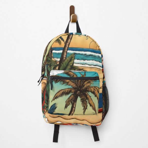 Item preview, Serene Tropical Bliss: Ocean Waves, Flipflop Surfboards, and Sun-Kissed Skies designed and sold by SSulatul101.