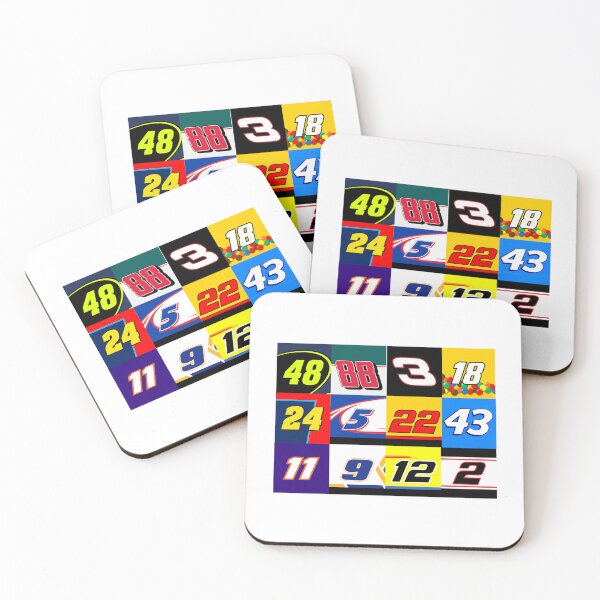 Item preview, Famous NASCAR numbers poster Daytona designed and sold by TaylorsGallery.