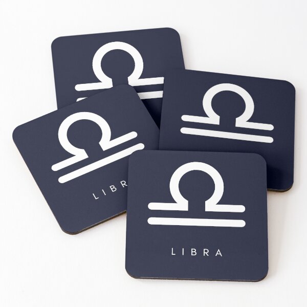 Item preview, Minimilist  Daily Horoscopes white Libra Zodiac in a Circle designed and sold by CosmicNook1.