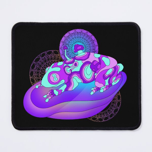 Item preview, Frogshroom Mandala designed and sold by SpiritCrystal.
