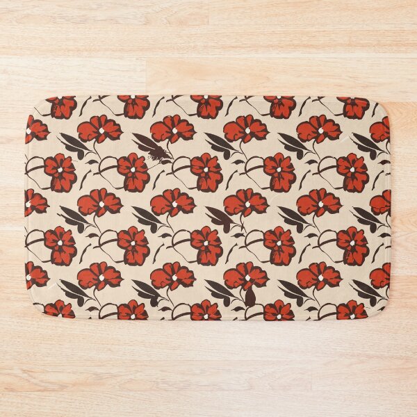 Item preview, Red Flower Pattern designed and sold by Lilac32.