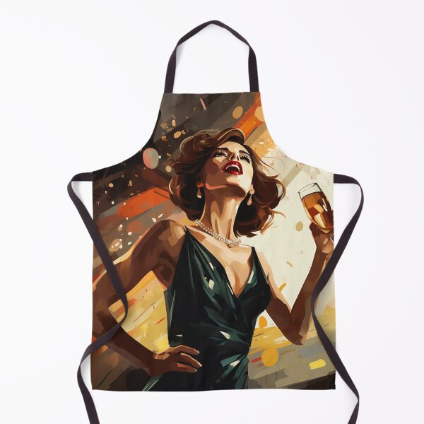 Item preview, Woman Celebrating New Year's Eve designed and sold by dcrc.