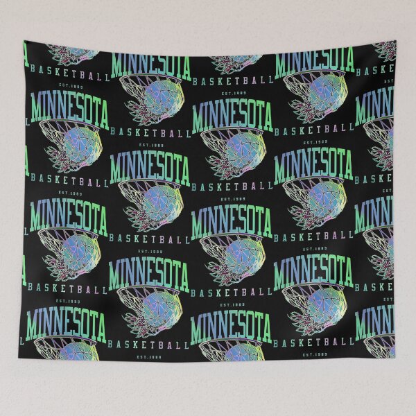 Item preview, Minnesota Basketball Vintage Court Holo designed and sold by AllTimeBallers.