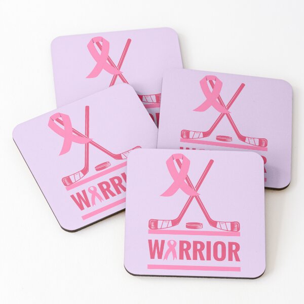 Item preview,  Breast Cancer Ribbon Awareness Hockey Lover designed and sold by Guess4best.