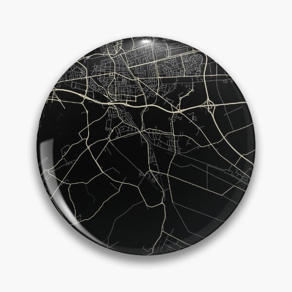 Item preview, Map of Calais Black and white designed and sold by Jerhus.