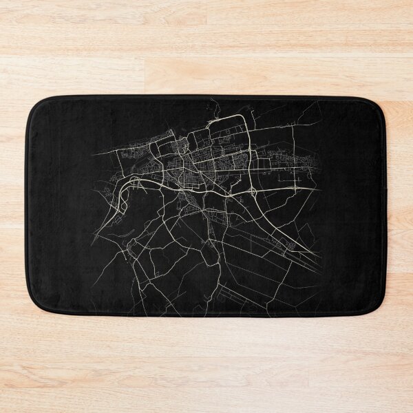 Item preview, Map of Calais Black and white designed and sold by Jerhus.