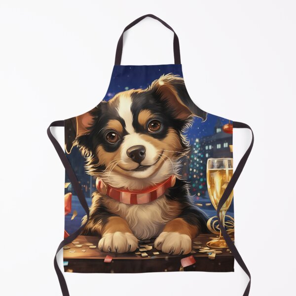 Item preview, Puppy on New Year's Eve designed and sold by dcrc.