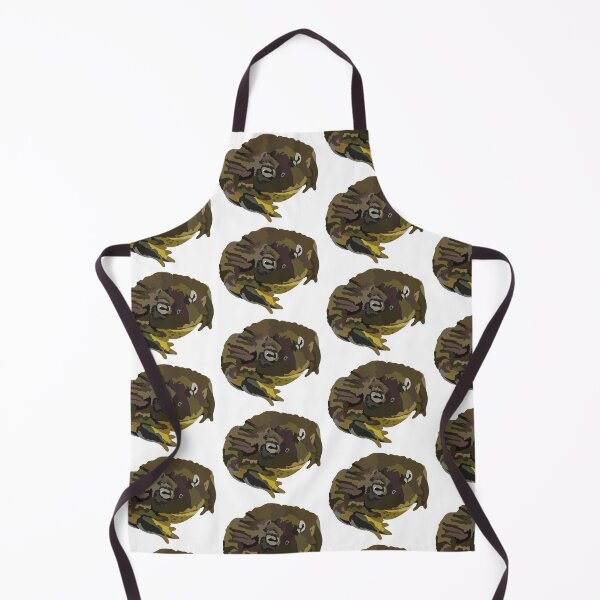 Item preview, A is for African Bull Frog,African Bull Frog – Powerful and Unique Amphibian Wildlife Illustration designed and sold by PrettylittlepastelUk.