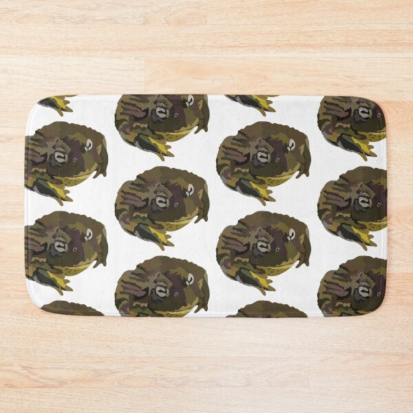 Item preview, A is for African Bull Frog,African Bull Frog – Powerful and Unique Amphibian Wildlife Illustration designed and sold by PrettylittlepastelUk.