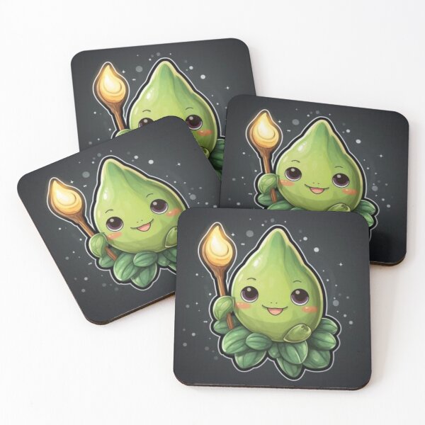Item preview, Mamacado Cute Little Avocado on Bed of Leaves Lit by a Mustard Lantern designed and sold by cristina1001.