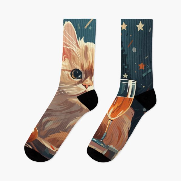 Item preview, Kitten on New Year's Eve designed and sold by dcrc.