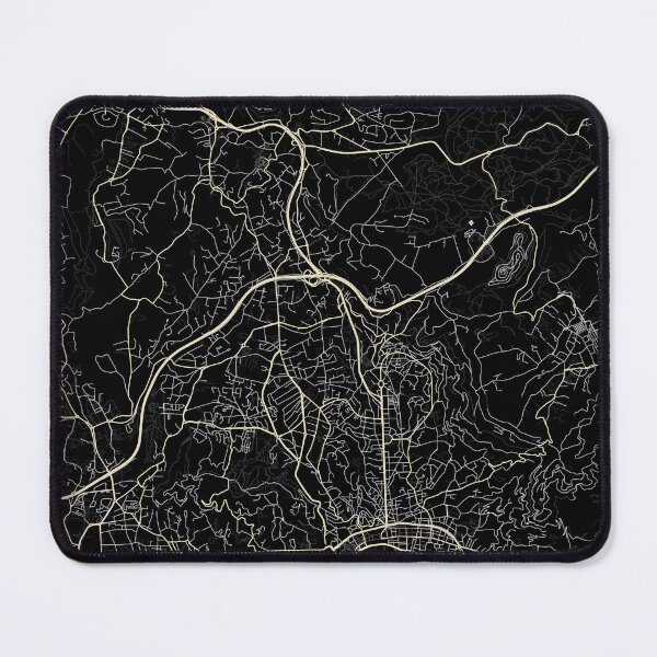 Item preview, Map of Cannes Black and white designed and sold by Jerhus.