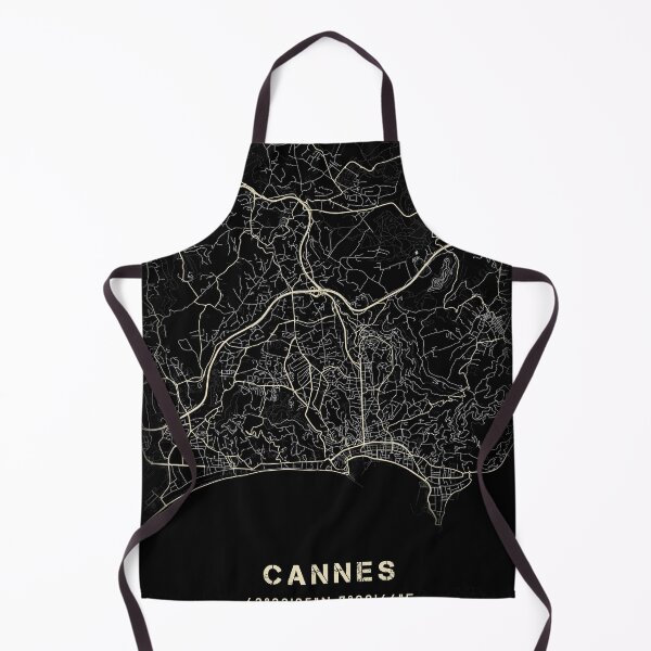 Item preview, Map of Cannes Black and white designed and sold by Jerhus.