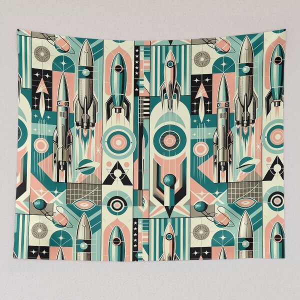 Item preview, Retro Futurism: A Nostalgic Glimpse into Tomorrow designed and sold by CoussaZau.
