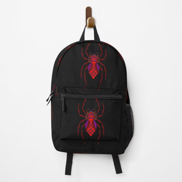 Item preview, Barking spider mandala on black background designed and sold by SweetRossel.