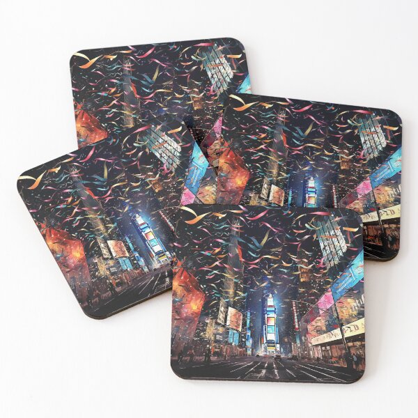 Item preview, Confetti Falling on New Year's Eve in New York designed and sold by dcrc.