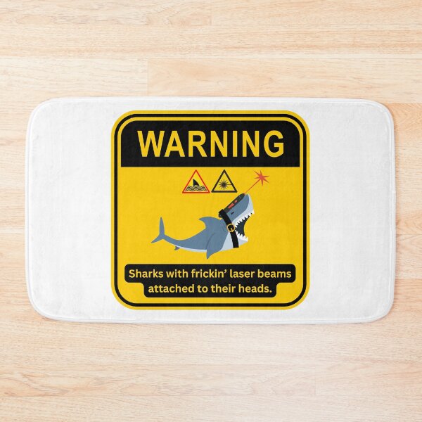 Item preview, Sharks with Frickin' laser beams attached to their heads. designed and sold by SirJohnnyofDirt.