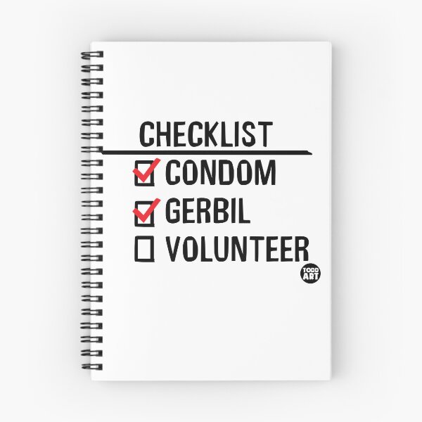 Item preview, CHECKLIST CONDOM GERBIL designed and sold by TODD GOLDMAN.