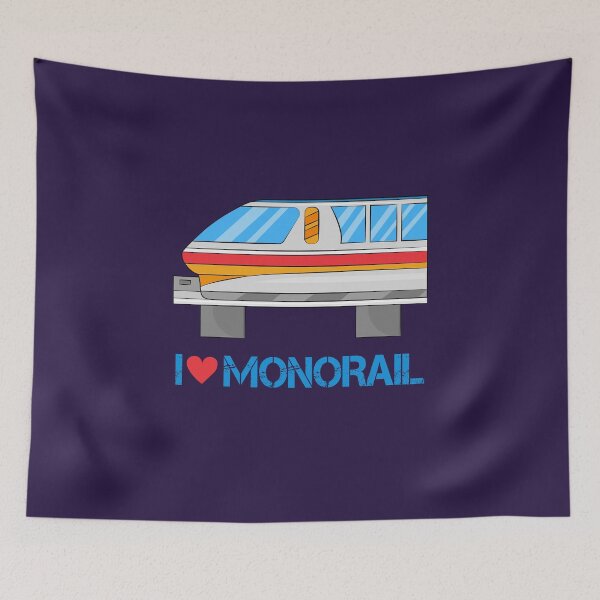 Item preview, Vehicle Monorail T shirt. Public Transportation people mover designed and sold by AdiApparel.