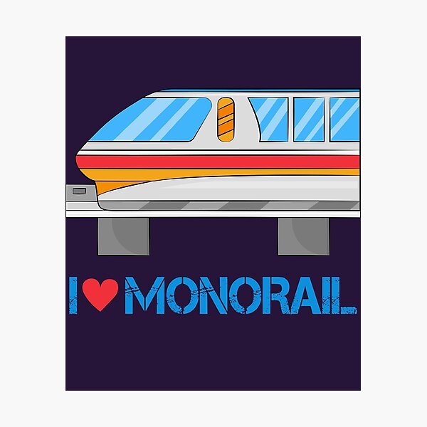 Item preview, Vehicle Monorail T shirt. Public Transportation people mover designed and sold by AdiApparel.