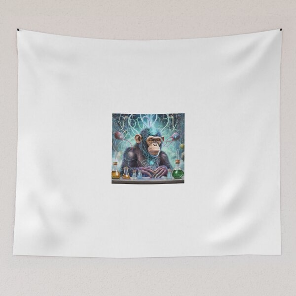 Item preview, Monkeys and Aliens No.1 designed and sold by MacTampa.
