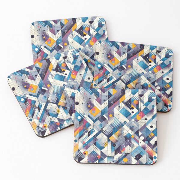 Item preview, Dynamic Equilibrium: A Seamless Blend of Order and Chaos in Design designed and sold by CoussaZau.