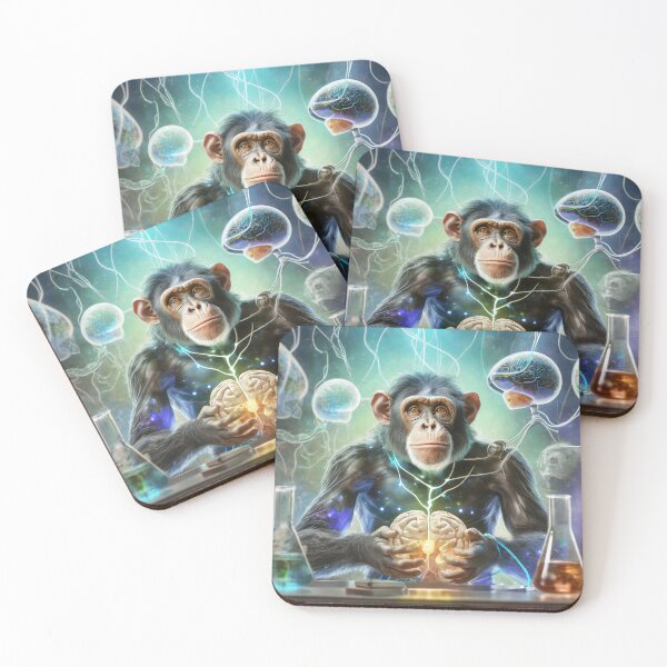 Item preview, Monkeys and Aliens No.2 designed and sold by MacTampa.