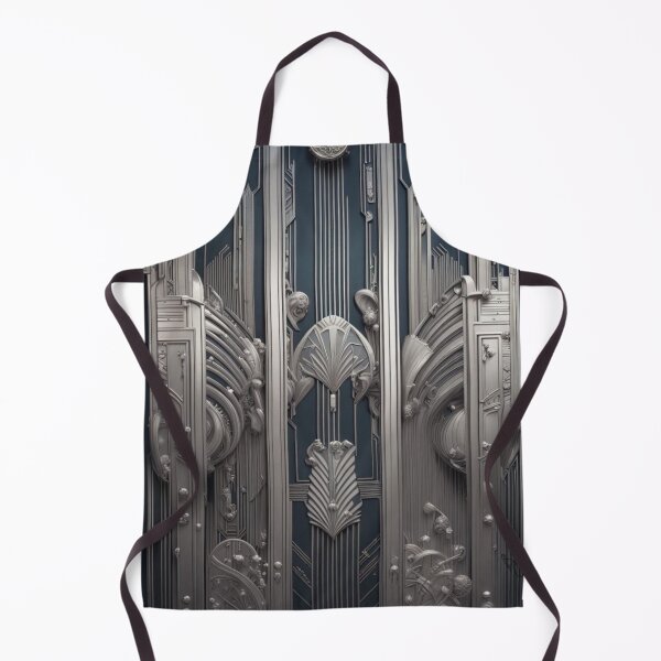 Item preview, Silver Art Deco wall designed and sold by EclecticDen.