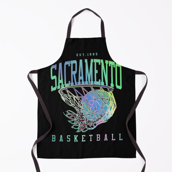 Item preview, Sacramento Basketball Vintage Court Holo designed and sold by AllTimeBallers.