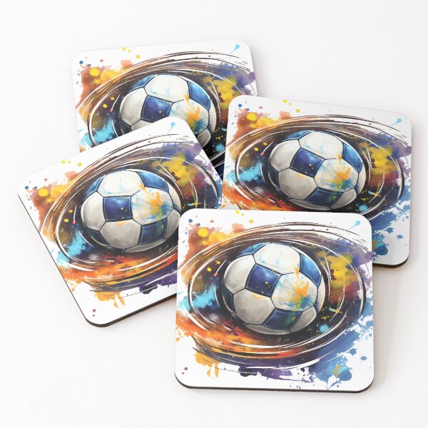Item preview, Fantastic colorful soccer ball designed and sold by javierparra.