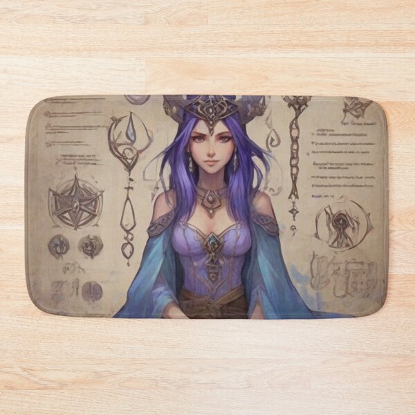 Item preview, The Amethyst Circle Scroll designed and sold by kwin1120.