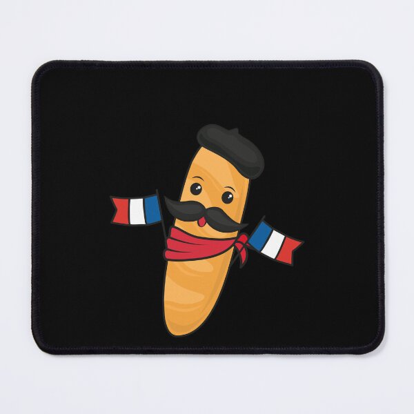 Item preview, Kawaii Baguette Shirt for France and Eiffel Tower fans designed and sold by AdiApparel.