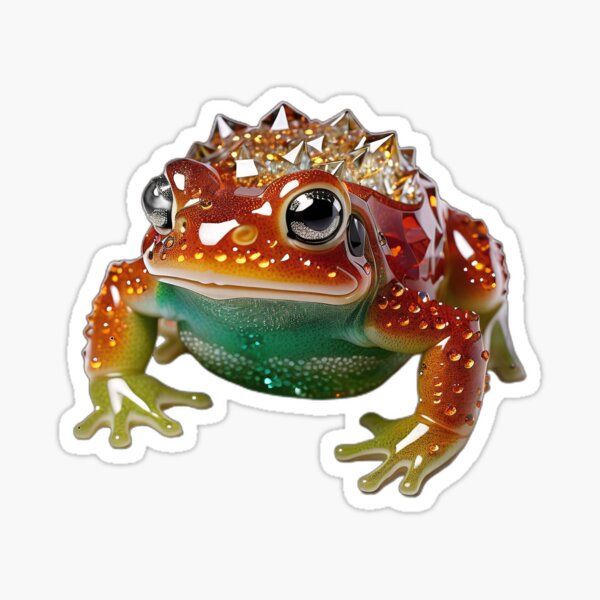 Crystal Toad Sticker