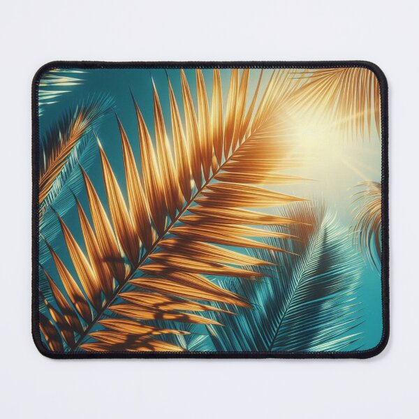 Item preview, Shoreside Serenity: Palm Leaves & Beachy Bliss 2 designed and sold by NaphDesigns.