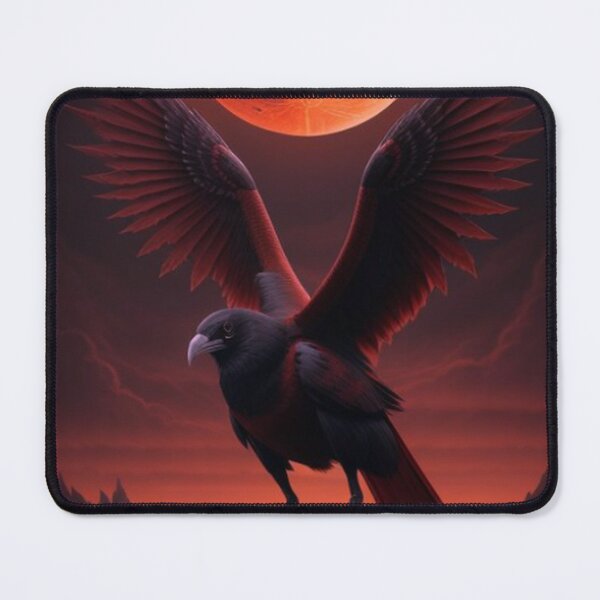 Item preview, Blood Moon Raven In Forgotten Land designed and sold by TheDarkWardrobe.