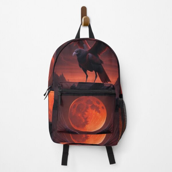 Item preview, Blood Moon Raven In Forgotten Land designed and sold by TheDarkWardrobe.